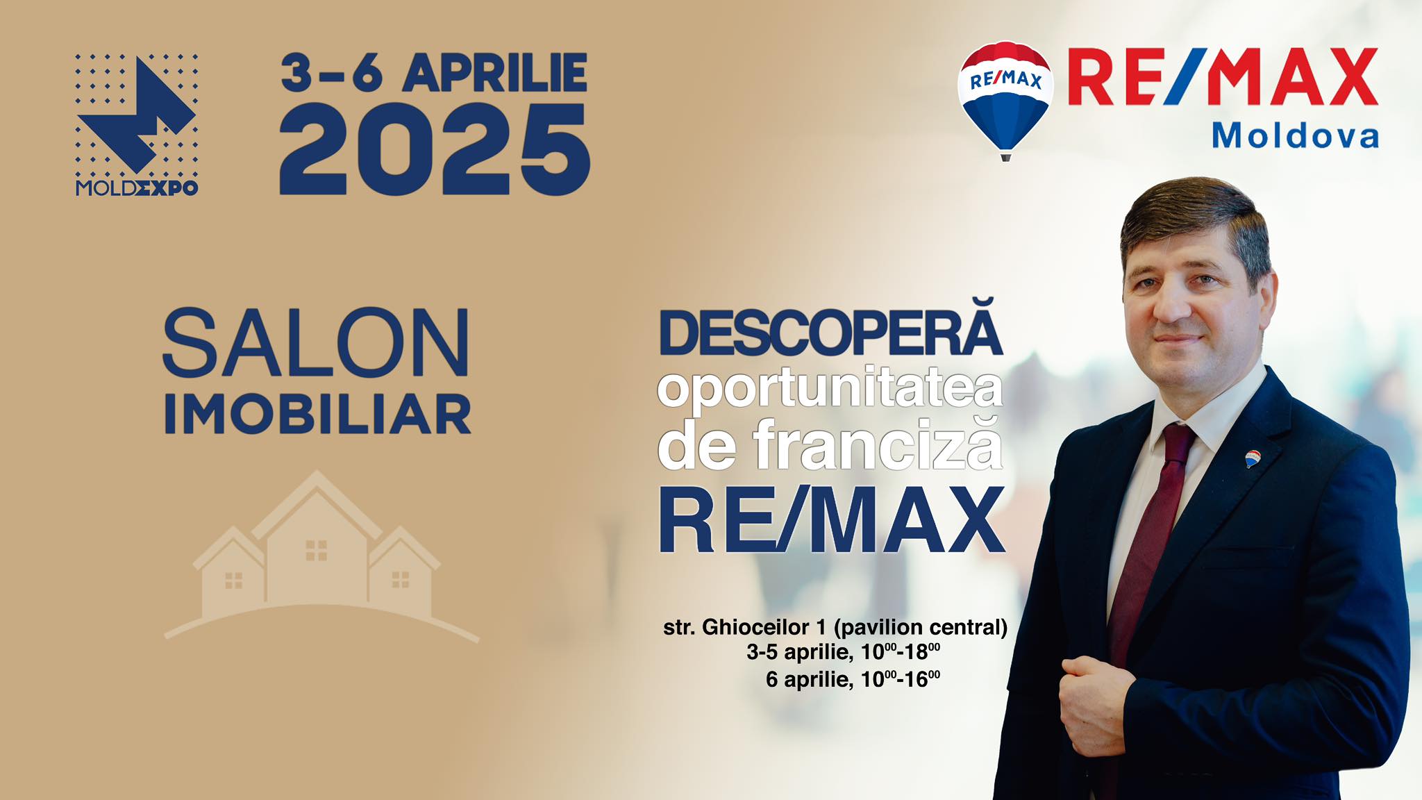 📅 Eveniment imobiliar exclusiv la MOLDEXPO! 3-6 aprilie 2025